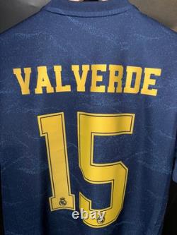 REAL MADRID VALVERDE 2019-2020 ORIGINAL JERSEY Size M