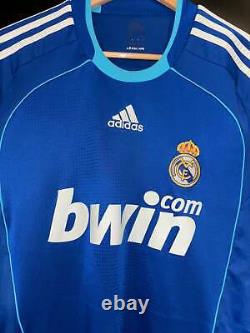 REAL MADRID VAN NISTERLOOY 2008-2009 ORIGINAL JERSEY Size M