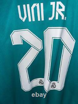 REAL MADRID VINI JR 2021-2022 ORIGINAL JERSEY Size S