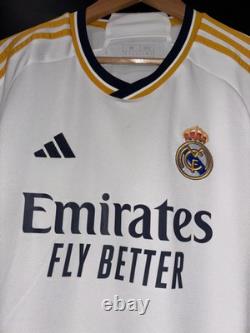 REAL MADRID VINI JR 2023-2024 ORIGINAL JERSEY Size M