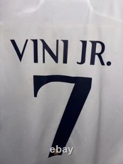 REAL MADRID VINI JR 2023-2024 ORIGINAL JERSEY Size M