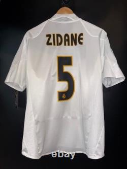 REAL MADRID ZIDANE 2004-2005 ORIGINAL JERSEY Size M