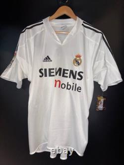 REAL MADRID ZIDANE 2004-2005 ORIGINAL JERSEY Size M
