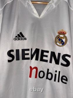 REAL MADRID ZIDANE 2004-2005 ORIGINAL JERSEY Size M