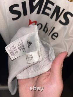 REAL MADRID ZIDANE 2004-2005 ORIGINAL JERSEY Size M
