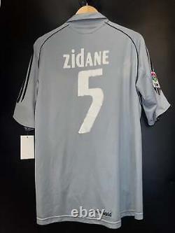 REAL MADRID ZIDANE 2005-2006 ORIGINAL THIRD JERSEY Size M