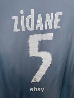 REAL MADRID ZIDANE 2005-2006 ORIGINAL THIRD JERSEY Size M