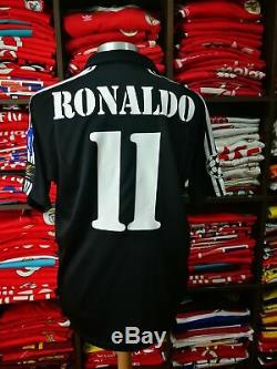 REAL MADRID away 2002/03 shirt RONALDO #11 Barcelona-AC Milan-Brazil-Jersey