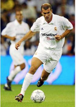 REAL MADRID home 2002/03 shirt ZIDANE #5 France-Juventus-Jerseys-Maillot (M)