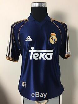 REDONDO #6 Real Madrid Third Football Shirt Jersey 1998/99 (M)