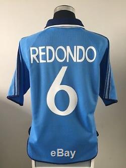 REDONDO #6 Real Madrid Third Football Shirt Jersey 1999/2000 (L)