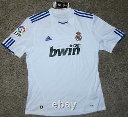 RONALDO #7 REAL MADRID CF Official Player Home Soccer Jersey XL 2010-2011 LFP