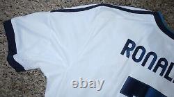 RONALDO #7 REAL MADRID CF Official Player Home Soccer Jersey XL 2012-2013 LFP