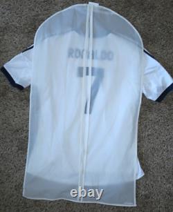 RONALDO #7 REAL MADRID CF Official Player Home Soccer Jersey XL 2012-2013 LFP