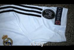 RONALDO #7 REAL MADRID CF Official Player Home Soccer Jersey XL 2014-2015 WC