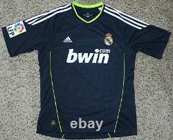 RONALDO #7 REAL MADRID Official Jersey Soccer Adidas 2010-2011 L La Liga MLS