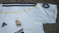 RONALDO #9 REAL MADRID CF Official Player Home Soccer Jersey XL 2009/10 CR9 UCL
