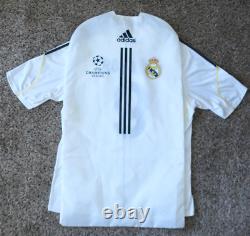 RONALDO #9 REAL MADRID CF Official Player Home Soccer Jersey XL 2009/10 CR9 UCL