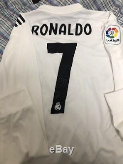 RONALDO Adidas Men's Real Madrid Navy 2018/2019 Away Jersey 100% Authentic BNW