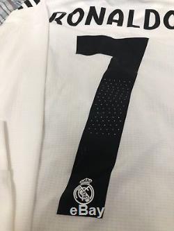 RONALDO Adidas Men's Real Madrid Navy 2018/2019 Away Jersey 100% Authentic BNW