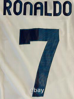 RONALDO Real Madrid Home Jersey Formotion 2012-2013 Match UnWorn Player Issue XL