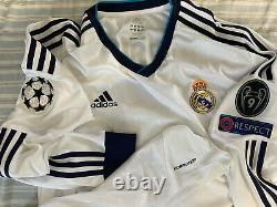 RONALDO Real Madrid Home Jersey Formotion 2012-2013 Match UnWorn Player Issue XL