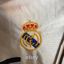 R. Carlos Real Madrid Jersey Home football shirt 1998 2000 Adidas Mens Size XL
