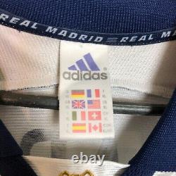 R. Carlos Real Madrid Jersey Home football shirt 1998 2000 Adidas Mens Size XL