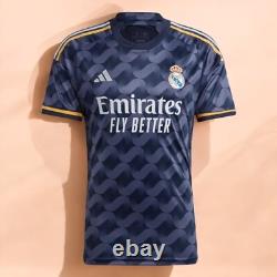 R. Madrid AWAY 23/24 Football Soccer NAVY BLUE XL (Teenager) Slim KROOS
