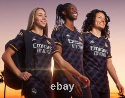 R. Madrid AWAY 23/24 Football Soccer NAVY BLUE XL (Teenager) Slim KROOS
