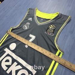 Rare 2015 Adidas Real Madrid Luka Doncic Gray Basketball Jersey S Mens Fiba (20)