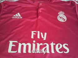 Rare Adidas Climacool Real Madrid 14 Chicharito Long Sleeves Soccer Jersey XL