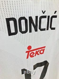Rare Adidas Luka Doncic Real Madrid Basketball Rookie Jersey Nba Fiba Mavs L