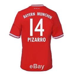 Rare Germany FC bayern Munich Vs Real Madrid Shirt Pizarro Peru Trikot jersey