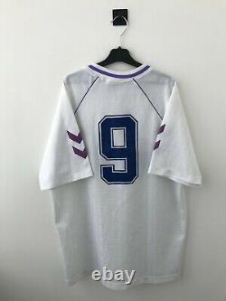 Rare Match Worn Real Madrid 1990/1991 Home Football Shirt Jersey Camiseta Hummel