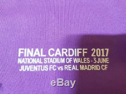 Rare! Real Madrid 1617 UCL Final Jersey Shirt Signed By Crisitano Ronaldo + COA