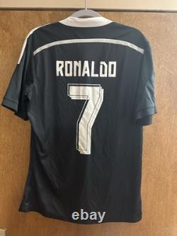Rare Real Madrid 2014 2015 Third Footbal Shirt Soccer Jersey Adidas #7 Ronaldo