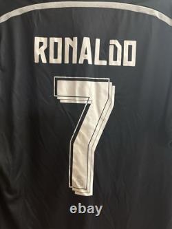 Rare Real Madrid 2014 2015 Third Footbal Shirt Soccer Jersey Adidas #7 Ronaldo