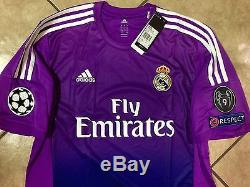 Rare Spain Iker Casillas Real Madrid Football Adidas Shirt Jersey Size S, XL
