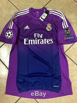 Rare Spain Iker Casillas Real Madrid Football Adidas Shirt Jersey Size S, XL