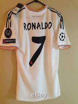 Rare UEFA Real Madrid Ronaldo Formotion Player Issue Match Jersey Portugal Shirt