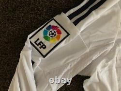 Rare Vintage Real Madrid Ronaldo era home long sleeve soccer jersey 2012/13 BNWT