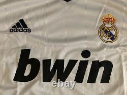 Rare Vintage Real Madrid Ronaldo era home long sleeve soccer jersey 2012/13 BNWT