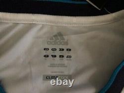 Rare Vintage Real Madrid Ronaldo era home long sleeve soccer jersey 2012/13 BNWT