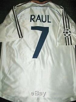 Raul Real Madrid 1998 INTERCONTINENTAL Jersey Camiseta Spain Maglia Trikot L