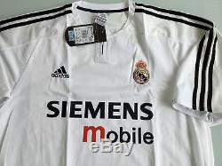 Raul Real Madrid 2002/03 Jersey Camiseta Shirt Zidane Beckham Bale Ramos Hierro