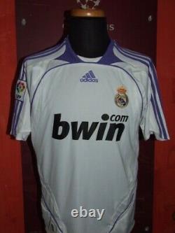 Raul Real Madrid 2007/2008 Maglia Shirt Calcio Football Maillot Jersey Camiseta