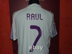 Raul Real Madrid 2007/2008 Maglia Shirt Calcio Football Maillot Jersey Camiseta