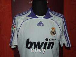 Raul Real Madrid 2007/2008 Maglia Shirt Calcio Football Maillot Jersey Camiseta