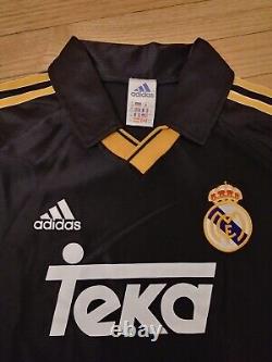 Raul Real Madrid Vintage 2000 Adidas Women's Soccer Jersey NWOT Size L